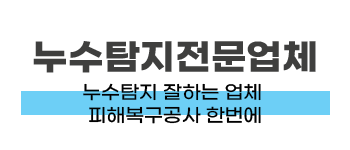 대구 수성구 누수탐지 및 피해복구 전문